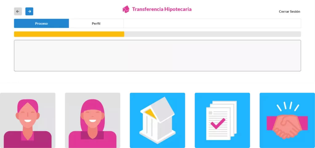 Transferencia Hipotecaria - Mortgage Refinancing - Web App - Desktop Version